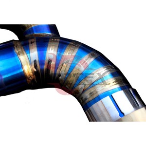 Sistema de Escape Vortex Titanium para Porsche 718 Boxster y Cayman 718 2.0T 2.5 Ti, Silenciador Valvetronic, Catback Deportivo de Alto Rendimiento TIG - Product Image 6