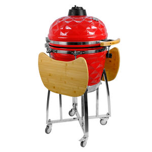<span class=keywords><strong>SEB</strong></span> KAMADO/ Barbecue Kamado à motif diamant de 18 pouces : <span class=keywords><strong>Four</strong></span> à charbon en céramique avec support en acier inoxydable, pour extérieur, jardin et camping - Product Image 1