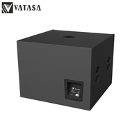Caisse de basses passive extérieure économique RMS 800W, un seul haut-parleur de 18 pouces, réponse en fréquence 38Hz-250Hz, puissance de crête 3200W, VATASA BL-118S