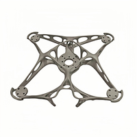 Services d'impression 3D de structures en titane aérospatial sablée, fabrication OEM avec 15 ans d'expérience