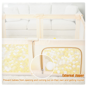 Stylo de jeu pour enfants en tissu Oxford <span class=keywords><strong>Parc</strong></span> de jeu pour bébés et tout-petits avec grande clôture sécurisée pour enfants - Product Image 5