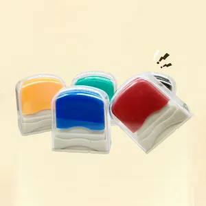 Hot Sale Stempel mit Schaum Mini vor gefärbten Flash Stempel Gummi für Büro