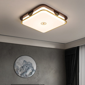 New Chinese Style <b>Ceiling</b> <b>Light</b> Led Square Modern Living Room And Dining Room Lighting 15-30 Sqm Irradiation Area - Product Image 1