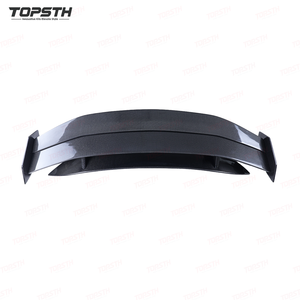 <span class=keywords><strong>Spoiler</strong></span> Posteriore in Fibra di Carbonio Stile Highland GT, Accessorio <span class=keywords><strong>Auto</strong></span> Sostitutivo per Tesla Model 3 2024+, Ala Singola - Product Image 2