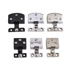 Boluoni Glass Hinge 6-8mm Thick Zinc Alloy Surface Mount For <b>Cabinet</b> Door - Product Image 3