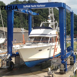 100 Ton 200 Ton Seyyar Yat Kaldırma Vinci 300 Ton Mobil Tekne Kaldırma Portal Vinç Fiyatı - Product Image 6