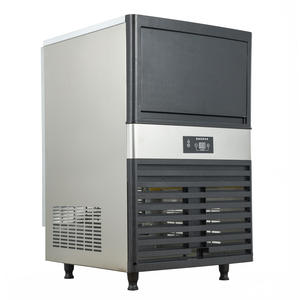 60 किलो/24 घंटे स्वचालित स्टेनलेस स्टील बर्फ क्यूब निर्माता बर्फ बनाने वाली मशीन व्यावसायिक बर्फ मशीन - Product Image 3