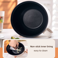 Poêle de cuisson multifonctionnelle portable Great Bear 1,8 L, mini-poêle électrique antiadhésive avec poignée unique
