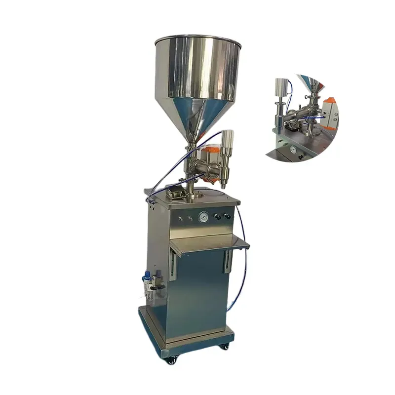 Factory direct supply high quality vertical ball valve filling machine paste liquid emulsion lubricant sauce filling machine