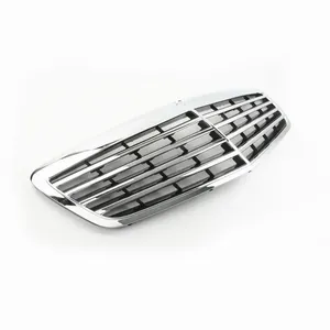 กระจังหน้า StarNav สำหรับ Mercedes Benz S Class W221 ปี 2010-2013 ช่องดักอากาศ สีดำเงา รุ่นปรับแต่ง - Product Image 4