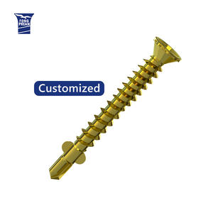 Tornillo para tablero de fibrocemento con 12 estrías en V y cabeza avellanada – Menos desgaste y acabado limpio - Product Image 1