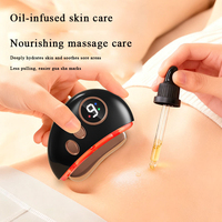 Appareil de beauté à double tête de massage, bâtonnet pour points d'acupuncture oculaires, vibration, lifting du visage, compresse chaude, grattage, chaleur électrique, Gua Sha en pierre Bian