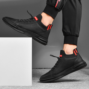 Zapatillas Deportivas de Estilo Casual para Hombre, de Cuero Auténtico, Transpirables, de Buena Venta - Product Image 4