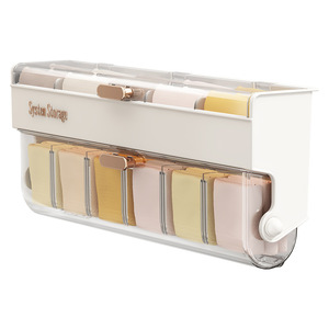 System Storage Underwear Organizer Wall Mounted Rectangle Space <b>Saving</b> For Intimate Clothing Home Use - Product Image 5