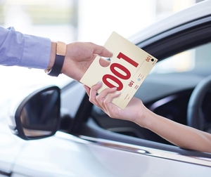 Tùy chỉnh các tông xe dịch vụ Thẻ dịch vụ công văn số tự động đại lý xe sửa chữa Gương Treo thẻ với đánh số thẻ chìa khóa - Product Image 5