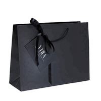 Individuell Bedruckte Luxus-Versandtasche aus Biologisch Abbaubarem Umweltfreundlichem Kunstpapier mit Langlebigem Baumwollseilgriff-Design für Kleidung