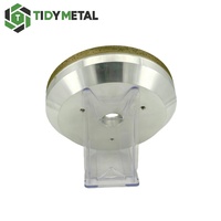 Roue diamantée en forme de bol TIDY JY-A-04 pour machine à chanfreiner, polissage et meulage des bords de verre 150x5x10mm