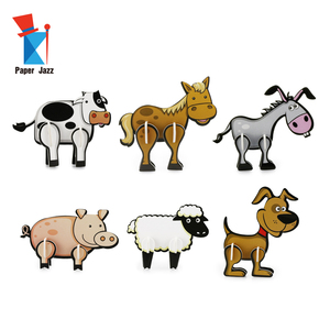 <span class=keywords><strong>Puzzle</strong></span> 3D créatif à assembler soi-même, animaux pour enfants de 4 à 8 ans, tout neuf, puzzles 3D en forme d'animaux - Product Image 4