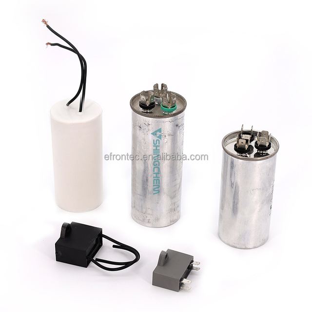 High Quality CBB Series Running Capacitor 4 Pins Motor 45+5 Uf 450vac 25/80/21 Dual Cbb65 Sh Capacitor