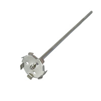 Pelle de mélange sanitaire en acier inoxydable 316L pour le mélange industriel de poudres, liquides et boues