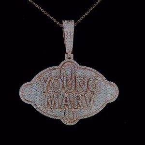 Collar con colgante de letra de moda, de gran venta, con acabado elegante para un estilo de moda diario, disponible a precio con descuento. - Product Image 4