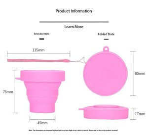 Creative Silicone Collapsible Coffee <b>Cup</b> Portable & <b>Reusable</b> Travel Water Bottle, Perfect for Outdoors & Sports - Product Image 2