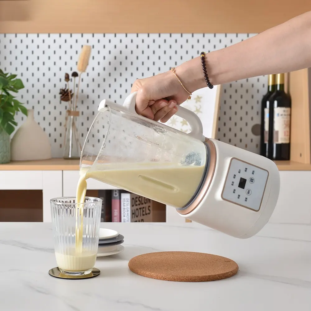 Frullatore riscaldante portatile per cucina miscelatore di vetro Smoothie Juicers macchina per latte di soia elettrico portatile frullatore di riscaldamento
