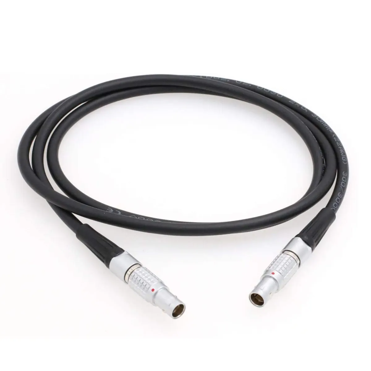 Ambient NanoLockit 5 Pin to EXT 9 Pin Timecode Input Output Cable for RED Komodo 6K Digital Cinema Camera