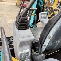 Excavatrice Kubota U30 d'occasion, 3 tonnes, à bras court, avec chenilles en caoutchouc et système hydraulique auxiliaire pour travaux d'ingénierie
