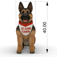 Modèle de chien gonflable géant durable sur mesure pour l'extérieur, fabrication OEM en Chine, vente directe d'usine