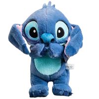 Boneka Stitch Plush dengan Lampu, Lilo & Stitch Angel Boneka Bercahaya, Teman Tidur Lembut dan Menenangkan untuk Anak-Anak