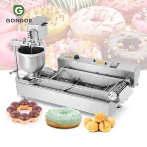 Mochi Donut Commercial Big Hug Automatic Donut Flower Shape Fryer Maker Making Device Machine Gas One Complete - Product Image 1