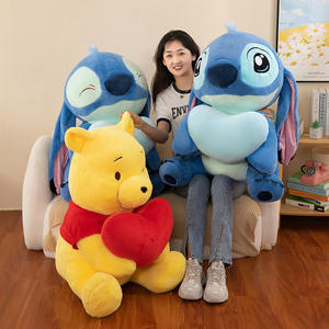 Groothandel Valentijnsdag Cadeau Pop Hartvormige Knuffel Pluche Speelgoed Perfecte Koppel Pop voor Kraanmachine & Knipklauwmachine - Product Image 2