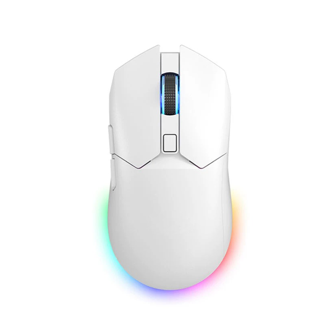 Custom RGB Optical Gaming Mouse Ergonomic Waterproof Three-mode Rechargeable Wireless Laptop Computer Game Mouse