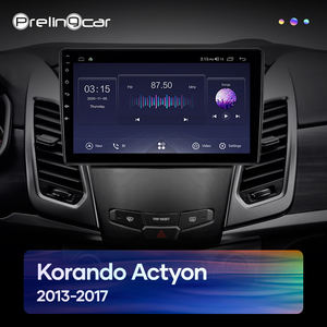 Prelingcar 12.0แอนดรอยด์สำหรับ Ssangyong Korando <span class=keywords><strong>3</strong></span> ACTYON 2 2013 2017รถยนต์วิทยุมัลติมีเดียเครื่องเล่น GPS นำทางแบบไม่มีดีวีดี2 DIN - Product Image 2