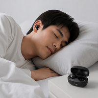 Écouteurs de sommeil blancs T36 ANC TWS avec suppression du bruit pour le repos et les voyages