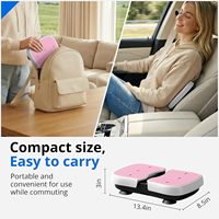 Plateforme vibrante électrique verticale portable personnalisée pour la réduction de graisse, machine d'exercice à intensité réglable pour la minceur et le fitness