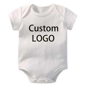 Ropa de bebé personalizada bebé niños niñas mamelucos ropa de bebé de algodón Unisex niño ropa de bebé recién nacido bebé mono - Product Image 4