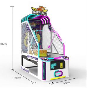 Simulador de Baloncesto Arcade de Alta Calidad, Operado con Monedas, Consola de Videojuegos para Niños, Pantalla LCD HD, Baloncesto Arcade Metálico - Product Image 3