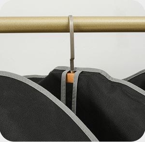 पारदर्शी खिड़की के साथ शादी की पोशाक के लिए कस्टम व्यक्तिगत मोटे गैर-बुना कपड़ा कपड़ा धूल भंडारण बैग - Product Image 5