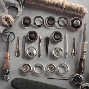 Nhu Cầu Cao Kim Loại Prong Snap Nút Phụ Kiện May Mặc Nhẫn Hình Chữ Nhật 10Mm 12Mm 15Mm Kích Thước Bead Hot Bán Sản Phẩm Mạ - Product Image 1