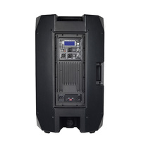 Altavoz PA de 15 Pulgadas y 440W con Woofer, Tweeter de Titanio, Supergraves, USB, TWS, Bluetooth, AUX, Micrófono, XLR para Fiestas, KTV y Clubes