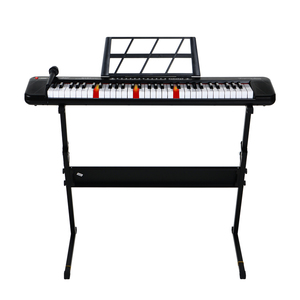 Órgano Electrónico BD Music BD-667 con Luz, Teclado <span class=keywords><strong>de</strong></span> <span class=keywords><strong>Piano</strong></span> <span class=keywords><strong>de</strong></span> 61 Teclas, Funciones <span class=keywords><strong>de</strong></span> <span class=keywords><strong>Acordes</strong></span> <span class=keywords><strong>de</strong></span> Doble Tono, 200 Tonos, 200 Ritmos, Funciones <span class=keywords><strong>de</strong></span> Aprendizaje - Product Image 1