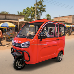 Triciclo Eléctrico de 3 Ruedas para Pasajeros, Mototaxi Eléctrico, Motocicleta Motorizada para Transporte de Pasajeros, Tuk Tuk Eléctrico - Product Image 3