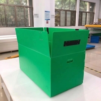 Fabrieks prijs op maat gemaakte plastic fruittransportbox vochtbestendige PP gegolfde plastic opbergbox