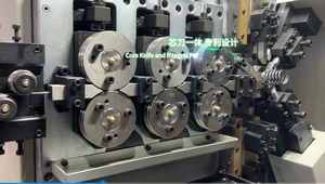 Ressort de CNC de lion d'or CK740 faisant la machine de ressort de compression de machine - Product Image 3