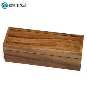 Custom Acacia Wood Jewelry <b>Box</b> With Compartment Storage For Organizing Accessories And Cosmetics - Product Image 4