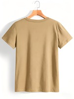 T-shirts tendance à col rond pour hommes, vêtements polyvalents à manches courtes, personnalisation disponible. F10