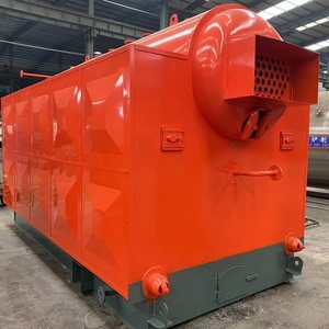La chaudière à vapeur industrielle à grille mobile horizontale à tubes de caldaire, fonctionnant au combustible flexible DZH, à biomasse, est certifiée CE/EAC et économique - Product Image 3