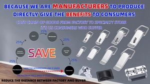 Tirador de puerta antiguo Aleación de aluminio Madera Interior Exterior Cerradura de puerta principal Juego Tiradores de puerta minimalistas - Product Image 6